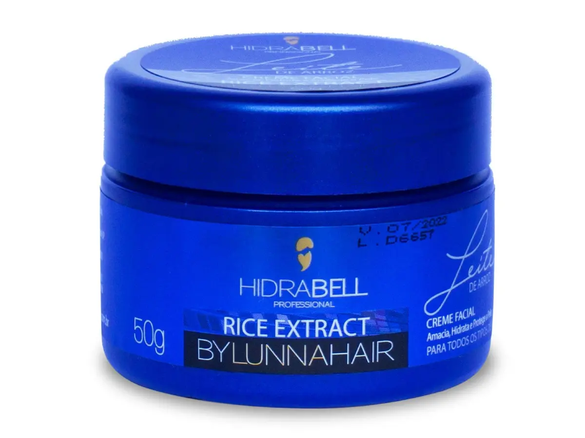 Creme Facial com Leite de Arroz