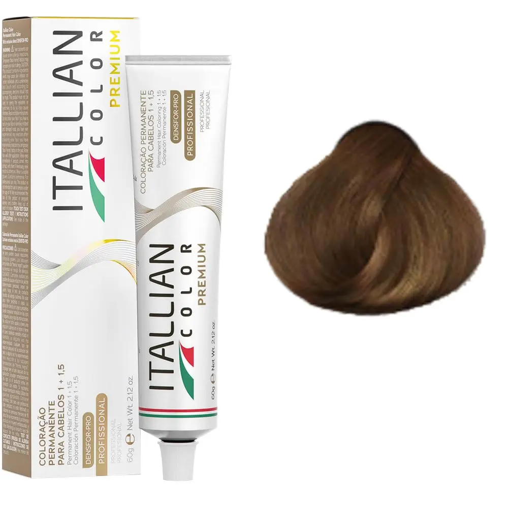 Itallian Hairtech - Color Ic Premium Morena Iluminada Loiro 7.37 60G - 1