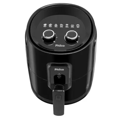 Fritadeira Elétrica sem óleo/Air Fryer Philco PFR15PG Preto 4,3L com Timer thumbnail 4