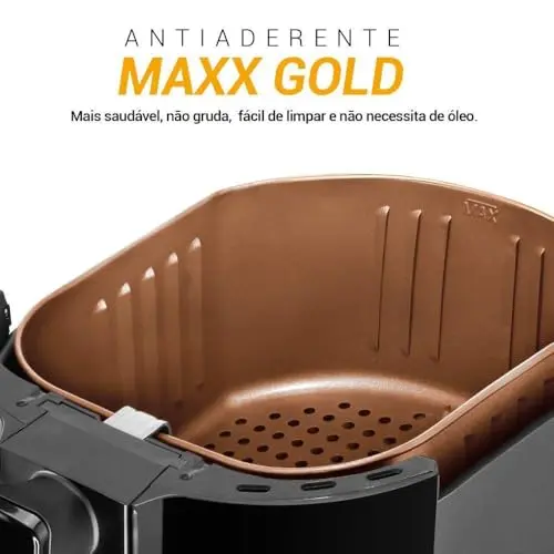 Fritadeira Elétrica sem óleo/Air Fryer Philco PFR15PG Preto 4,3L com Timer thumbnail 6