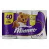 [Leve 2 Pague R$ 6,86 cada] Papel Higiênico Folha Dupla Neutro Mimmo 40 metros 6 Unidades - 1