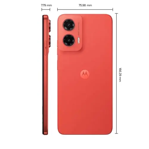 Smartphone Motorola Moto g35 5G - 256GB 12GB (4GB RAM+8GB Ram Boost) e Camera 50MP com AI NFC Tela 6.7" com Superbrilho - Coral thumbnail 7