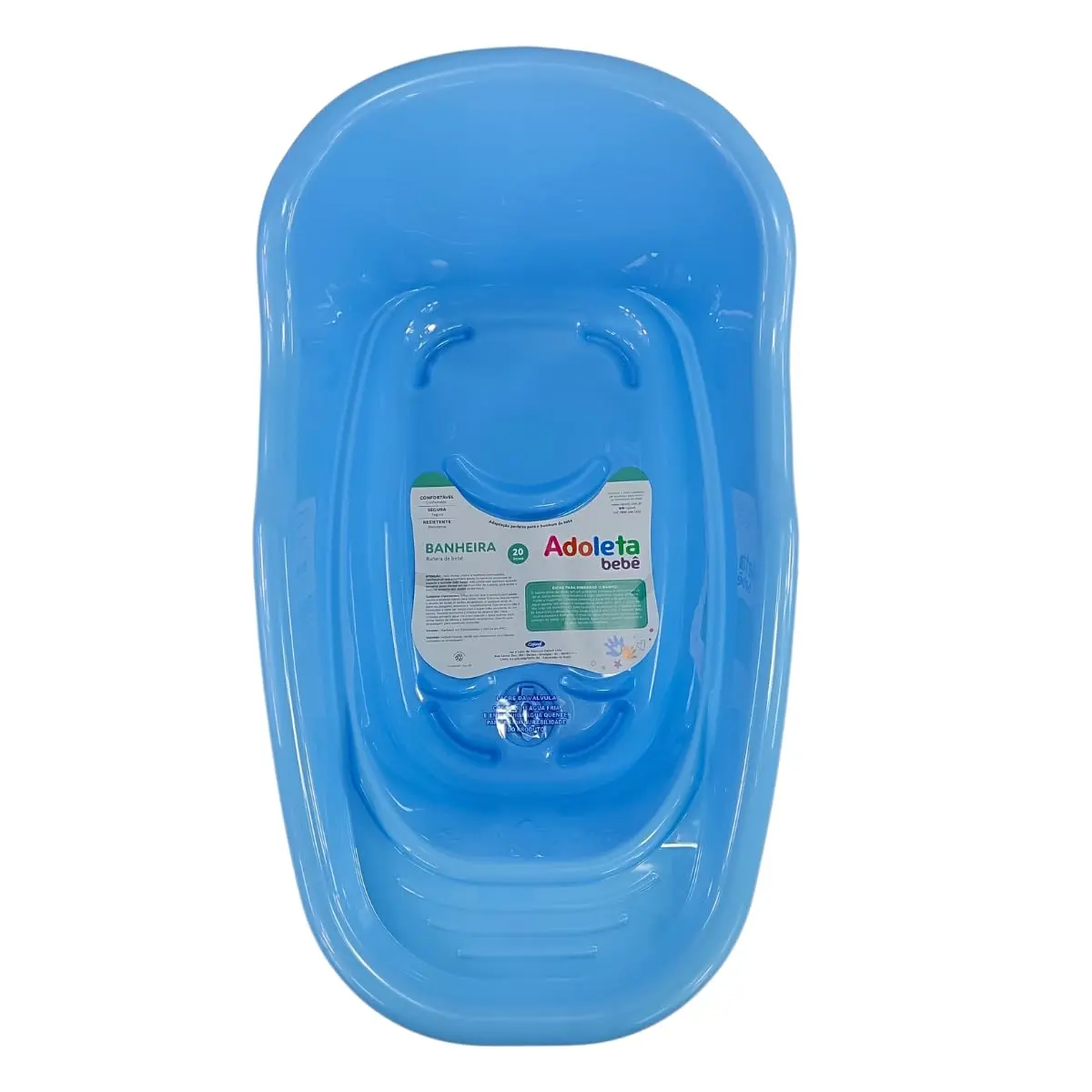 BANHEIRA PARA BEBÊ ADOLETA 20 LITROS (Azul)