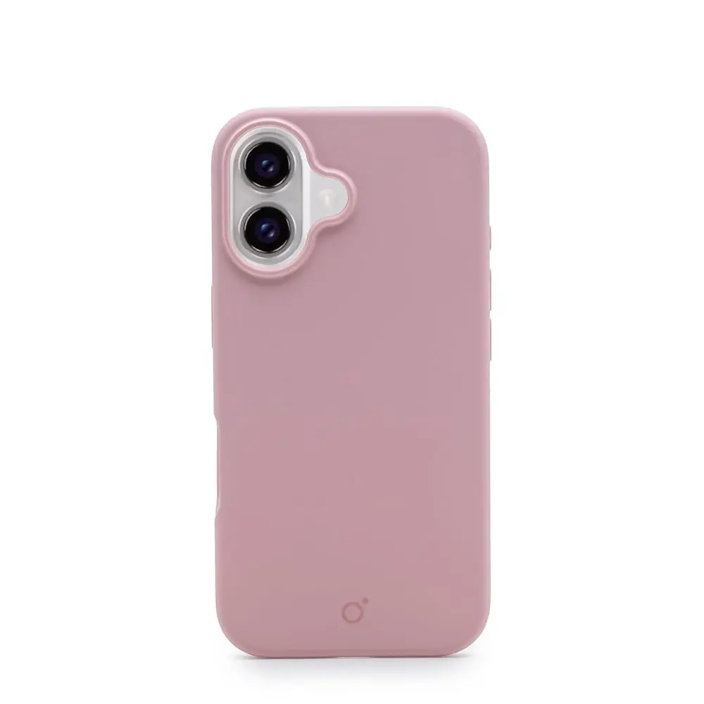 Capa Ovvi Silicone MagSafe iPhone 16 Rosa Claro