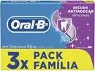 Creme Dental Oral-B Escudo Anti Açúcar Tradicional Leve 3 Pague 2 70g, Oral B - 1