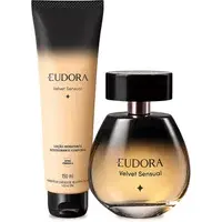 Combo Eudora Velvet Sensual: Desodorante Colônia 100ml + Loção Corporal 150ml