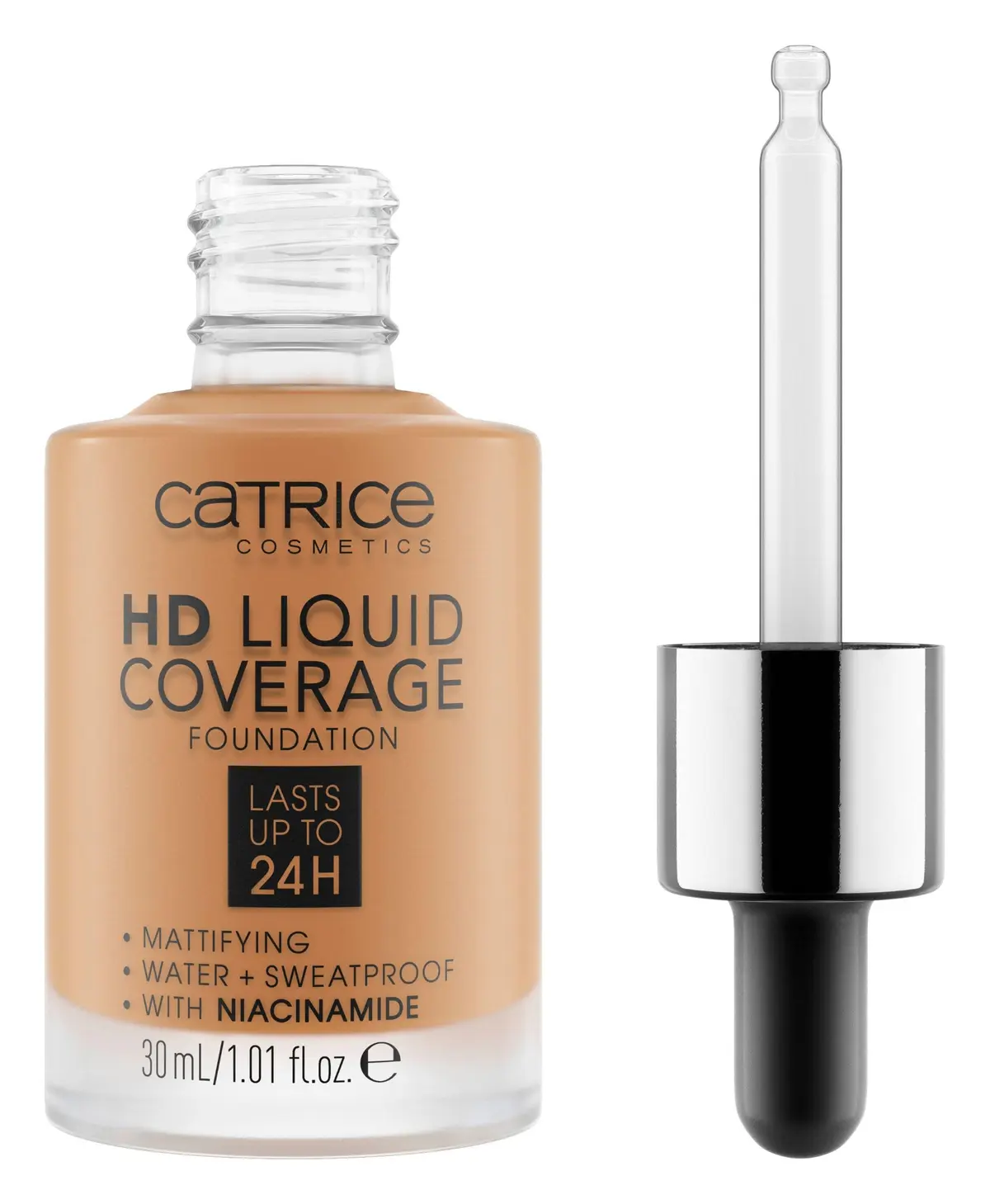 Base Líquida Catrice HD Liquid Coverage Foundation cor 065 Bronze Beige - 1