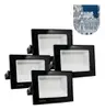 Kit 4 Refletor LED 100W RY Slim Branco Frio IP65 - 1