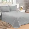 Kit Cobre Leito Veneza Casal Padrão Cama Box Varias Cores - 1