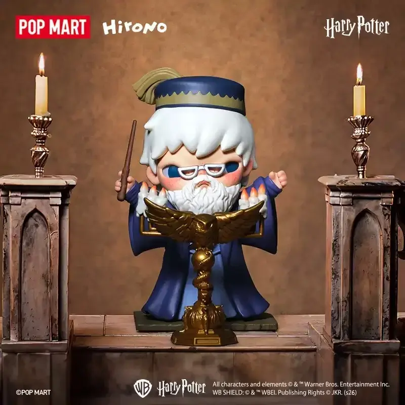 POP MART Série Hirono Harry Potter Caixa Surpresa Original Brinquedos de Adivinhação Saco de Ornamentos Estatuetas Decoração para Casa Boneca de Mesa