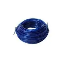 1 kg Fio Plástico Pvc Cordinha Espaguete Cordao Macarrao Enrolar Cadeira Artesanato Azul escuro