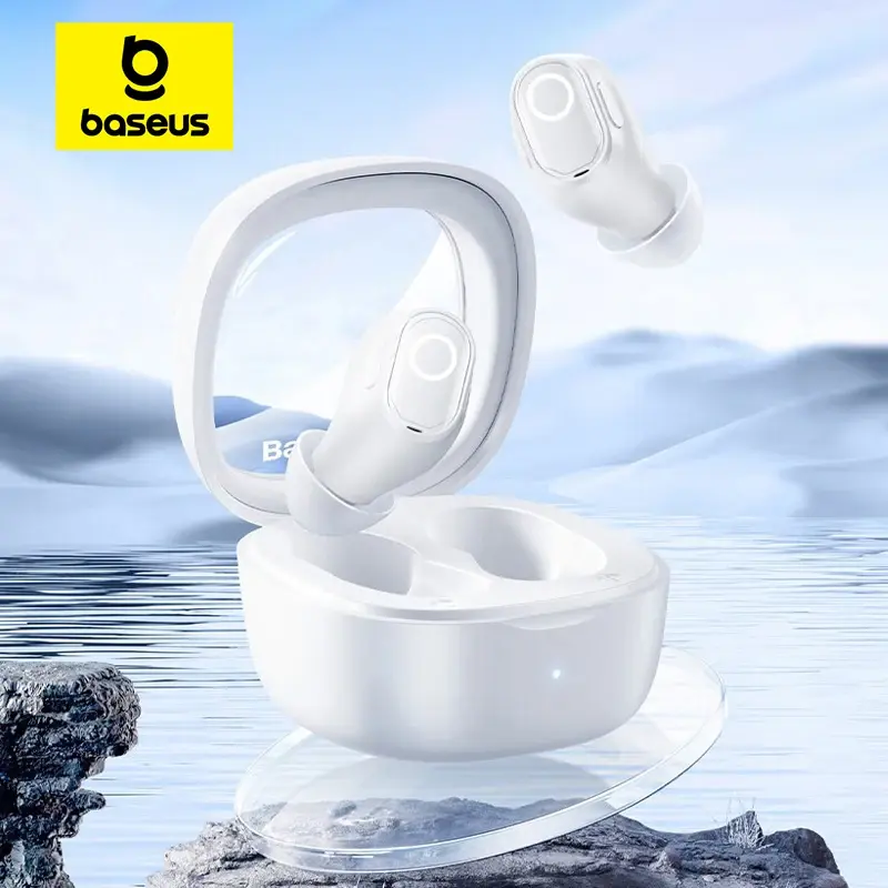 Baseus wm02 tws fone de ouvido sem fio bluetooth 5.3 fone de ouvido verdadeiro sem fio fones handsfree para iphone 14 pro max