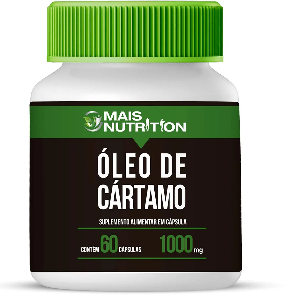 Oleo de Cartamo 1000mg 60 Capsulas Mais Nutrition