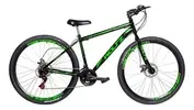 Mountain Bike Aro 29 21 Marchas Quadro 17 Preto/Verde - 1