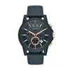 [R$ 692] Relógio Armani Exchange cronógrafo masculino com pulseira silicone - 1