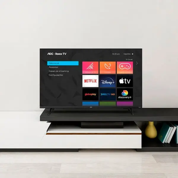 Smart Tv 43 Polegadas Led Full Hd Roku Aoc