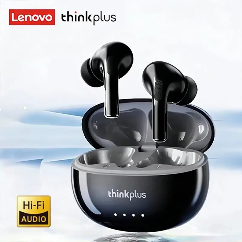 Fones de Ouvido Sem Fio Lenovo LP5 PRO Bluetooth 5.4 TWS com Som HiFi, Fones de Ouvido para Jogos LP5Pro, Headset Esportivo com Microfone e Longa Duração de Bateria 2026