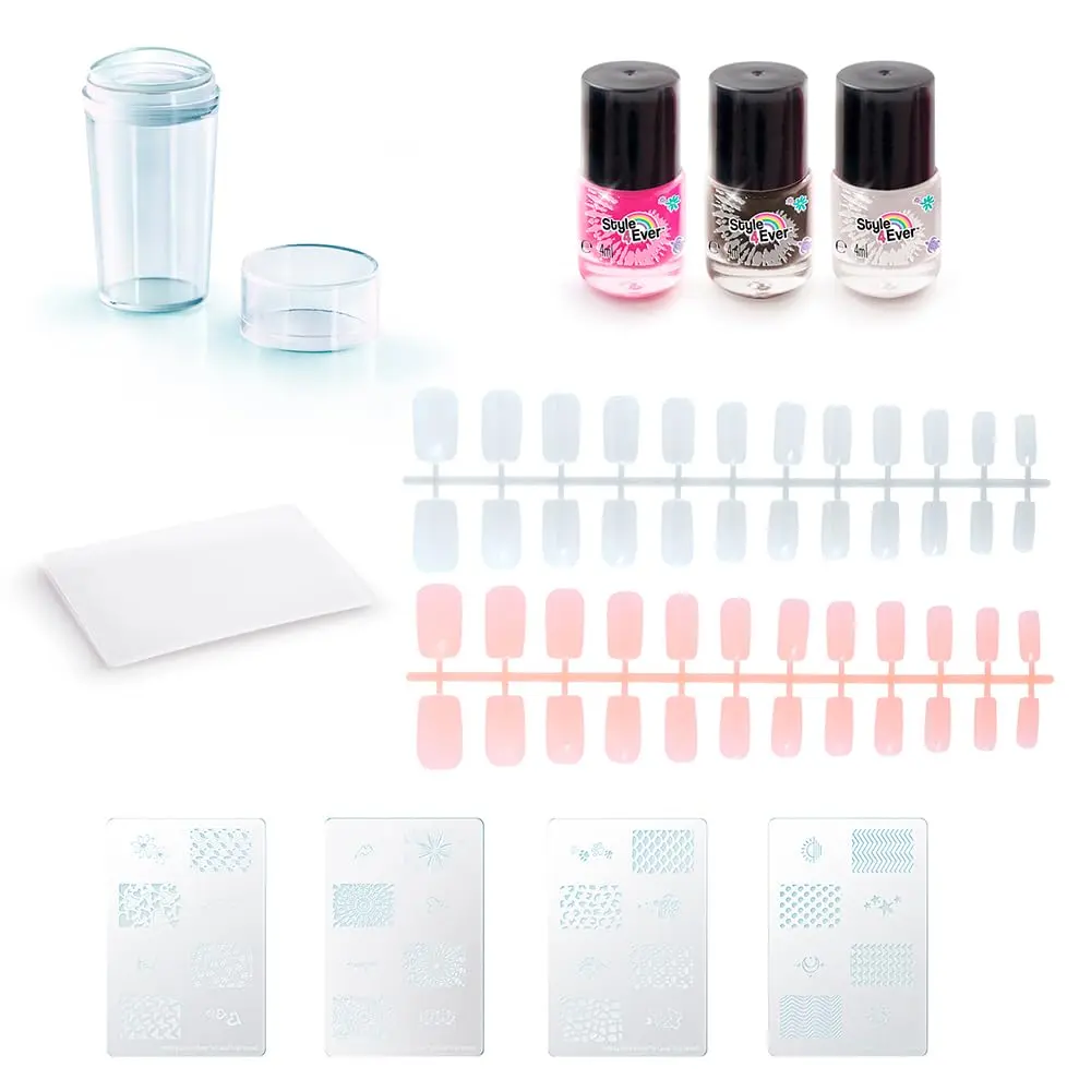 Fun Divirta-se Kit de Arte para Unhas Pro-Tips - 1