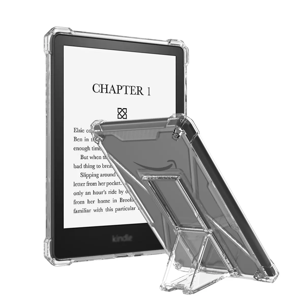 Capa Para Kindle 11ª Geração 2024 e 2022 (RS23CV e C2V2L3) - Transparente - 1