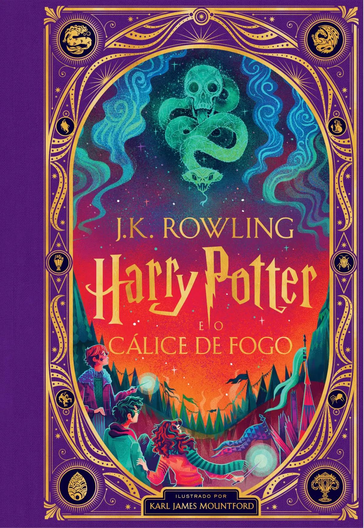 Harry Potter e o Cálice de Fogo: edição ilustrada interativa: 4 - 1