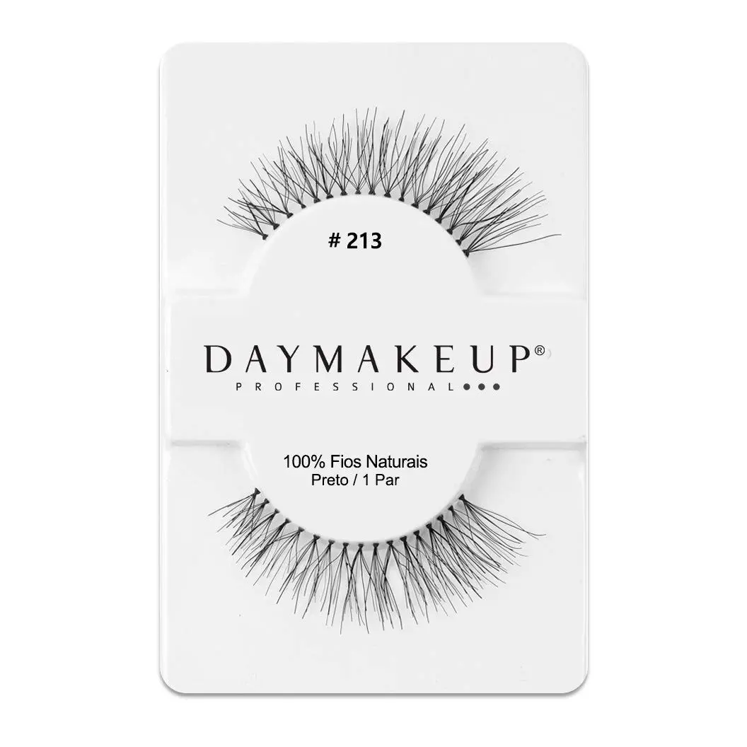 Cílios Postiços de Cabelo Humano DayMakup, 213