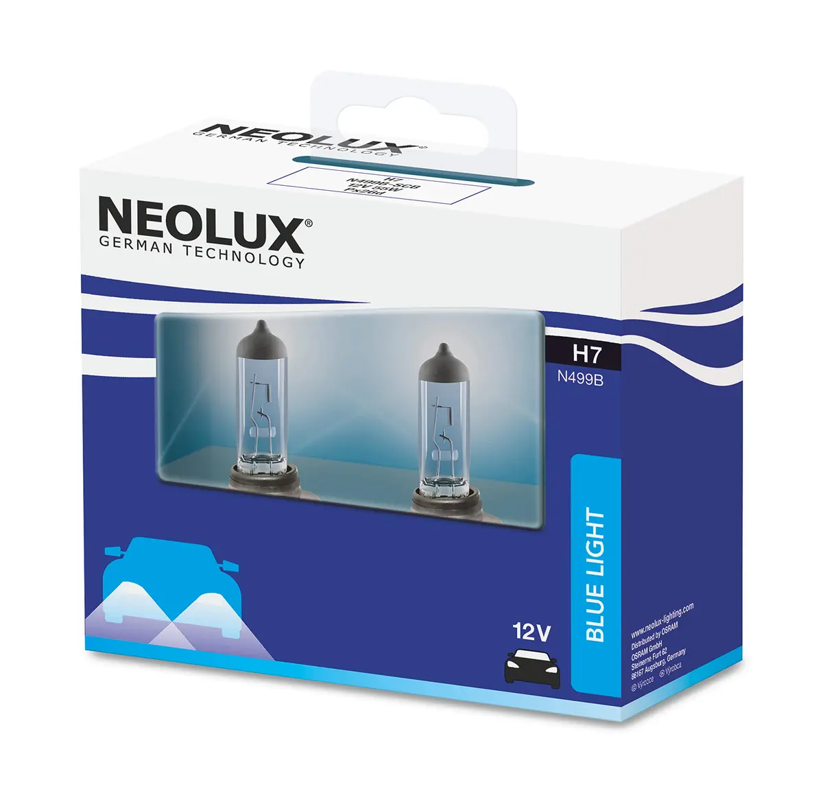 Neolux Blue (12V) H7 - N499B - 1