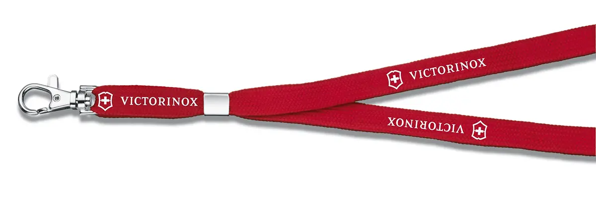 Cordão de Pescoço Victorinox c/fecho Vermelho