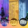 Cortina de LED 3x3m 300 Leds Branco Quente ou Amarela Bivolt - 1