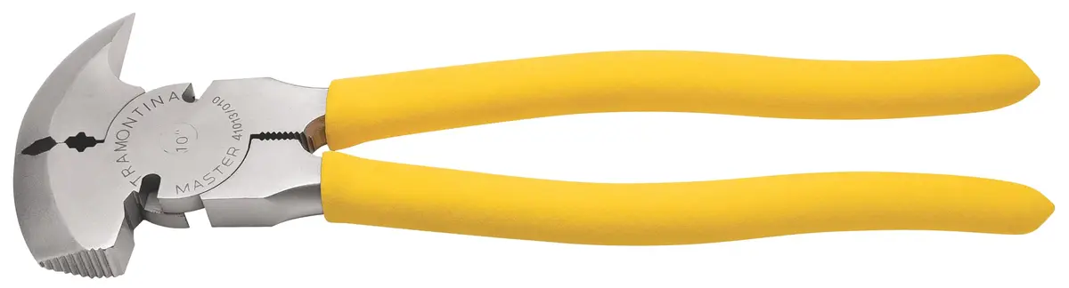 Tramontina 41013110, Alicate Fazendeiro 10'', Amarelo