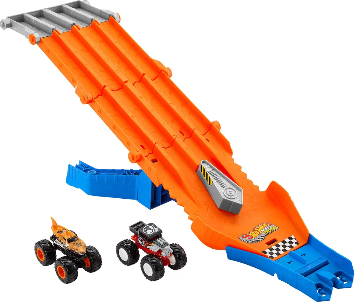 Hot Wheels Monster Trucks Pista de Brinquedo Corrida de Destruição para - 1