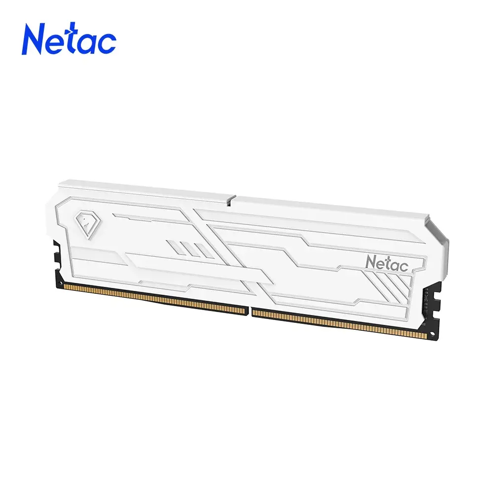 Memória Netac DDR4 3200MHz 3600MHz RAM DDR4 8GB 16GB 8GBx2 16GBx2 Suporte ECC XMP2.0 para Placa-Mãe Desktop X99 Garantia Vitalícia