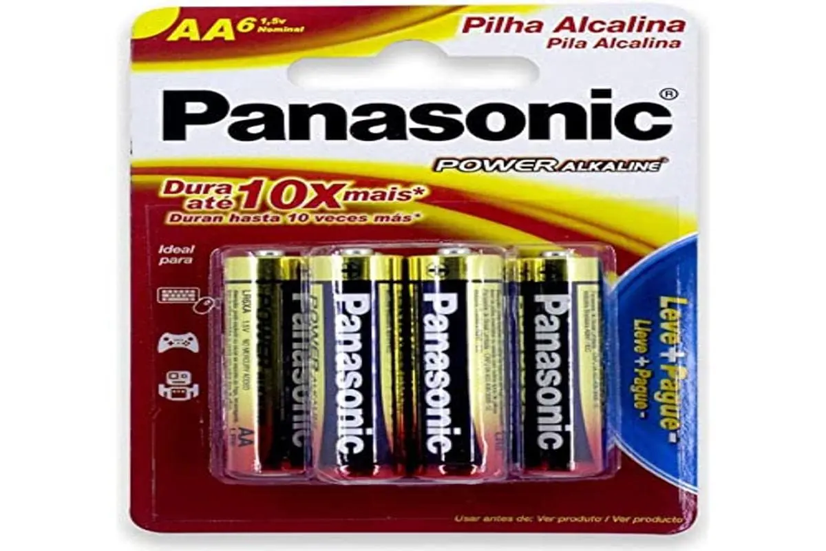 PILHA ALCALINA AA C/6 LR6XAB/L6P5192