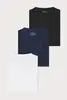 Kit 3 Camisetas Masculinas 100% Algodão Polo Wear Sortido - 1