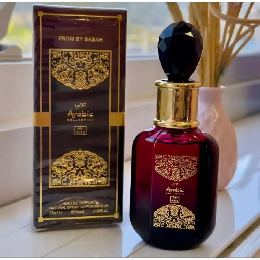 Eau de Parfum Coleção Árabe Sabah A014, Miniatura, 25ml