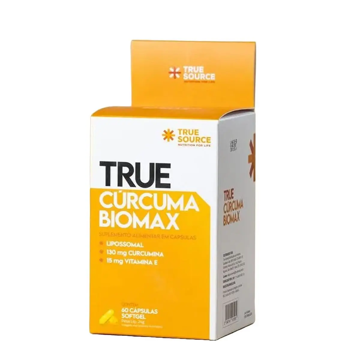 True Cúrcuma Biomax (60 caps), Único