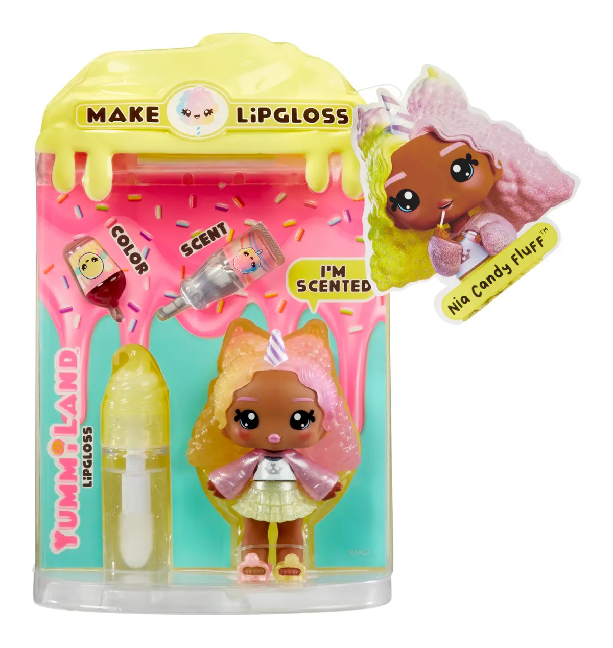 Yummiland Lip Gloss Doll Series 2- Cotton Candy (NiaFluff)