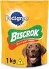 (REC)PEDIGREE Biscoito Pedigree Biscrok Para Cães Adultos Raças Grandes 1 Kg - 1