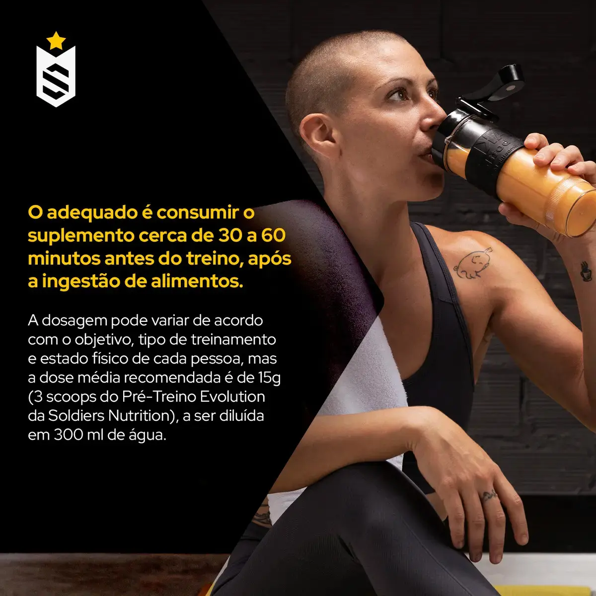 Suplemento Soldiers Nutrition Evolution en pó sabor melancia x 300g thumbnail 5