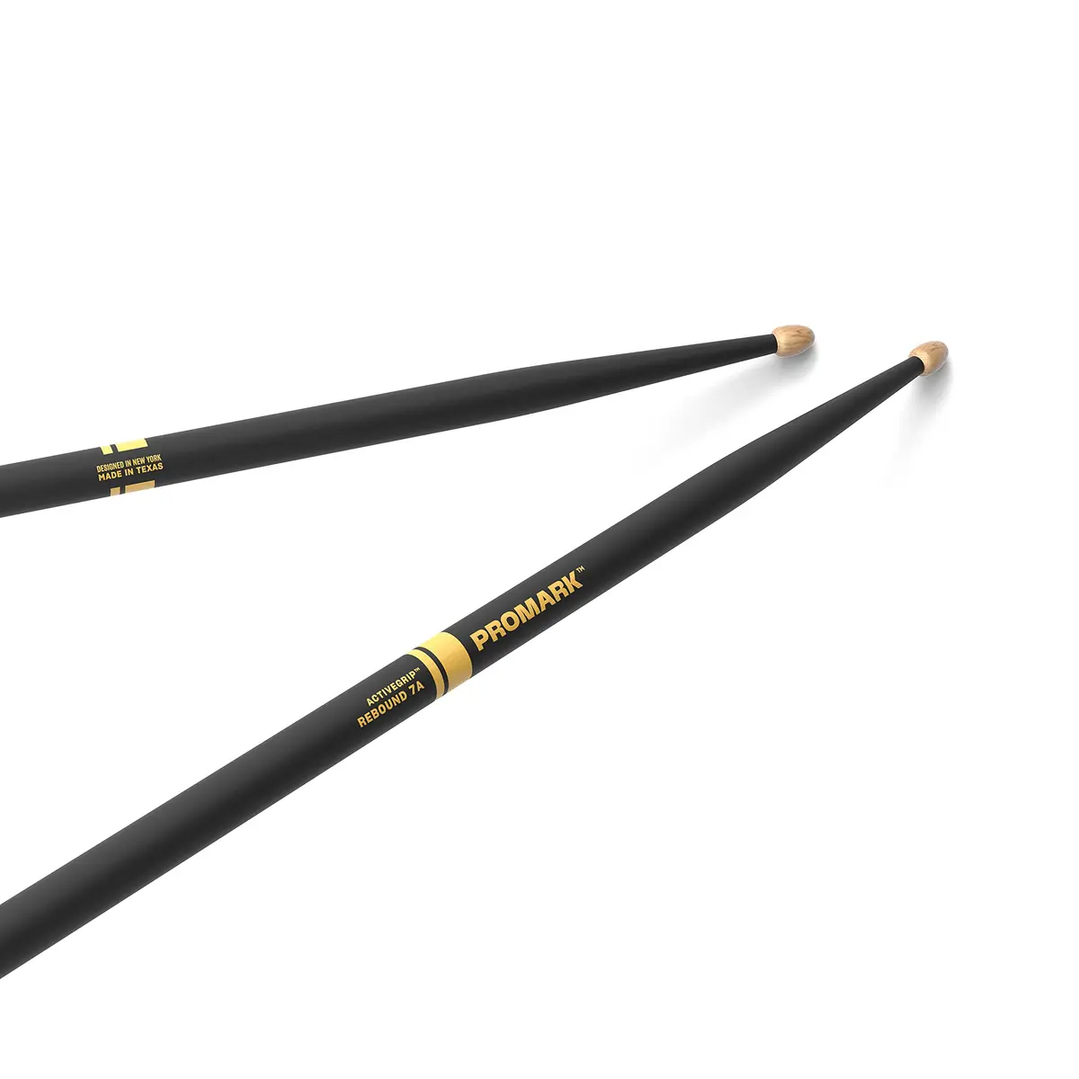 Baqueta Activegrip Rebote 7A Ponta Madeira Acorn (PAR) Promark R7AAG - 1