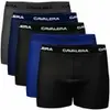 Cavalera Kit 5 Cuecas Boxer Masculinas Sem Costura Tam. P, M, G e GG - 1