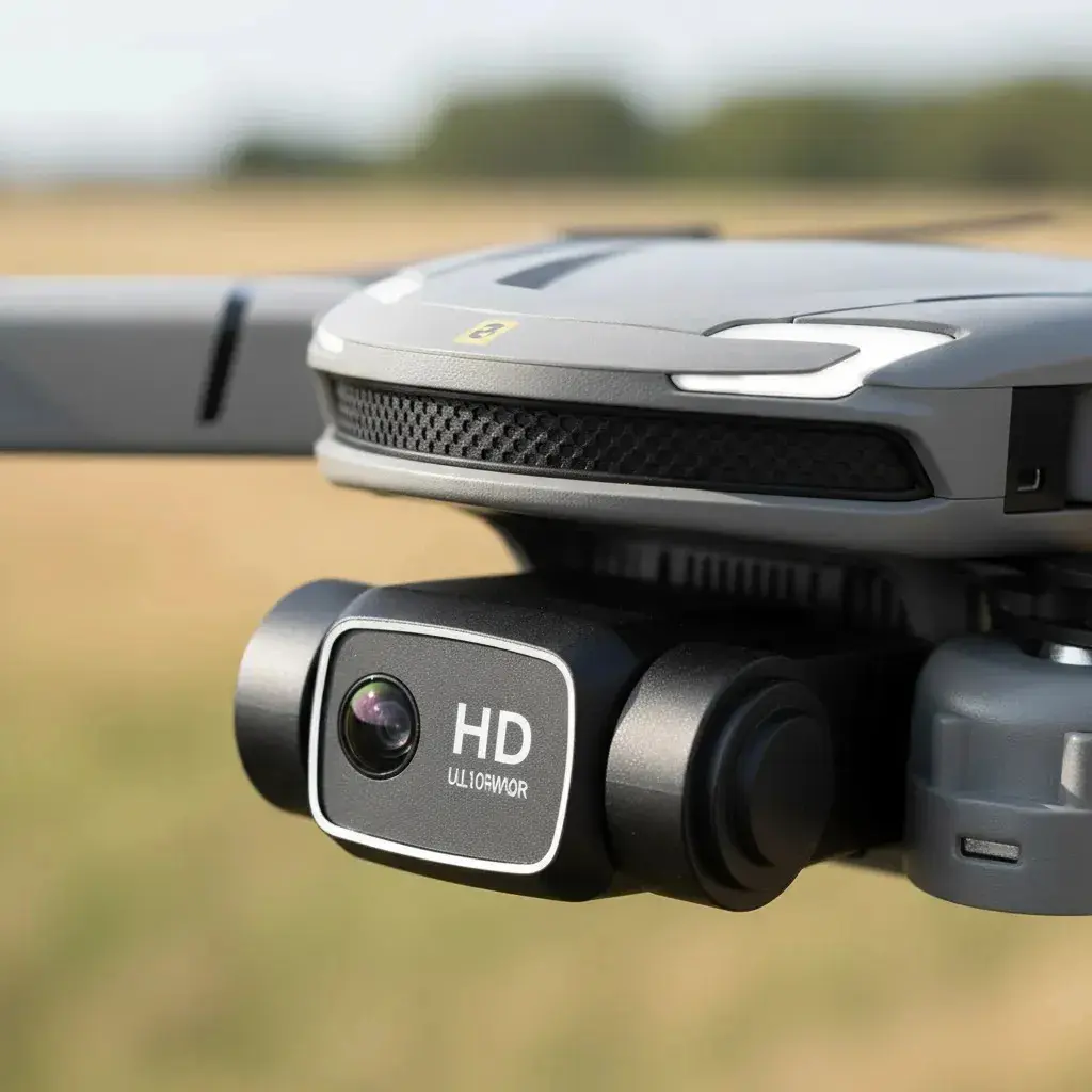 Drone V88 Profissional Dupla Camera Com Controle Remoto Tela Cinza thumbnail 3