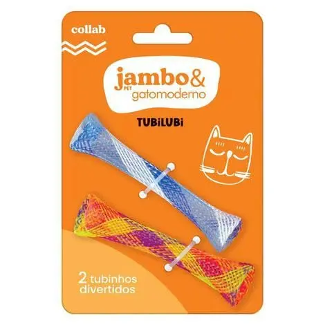 JAMBO PET Brinquedo Gato Moderno Spring Com 2 Pcs - 1