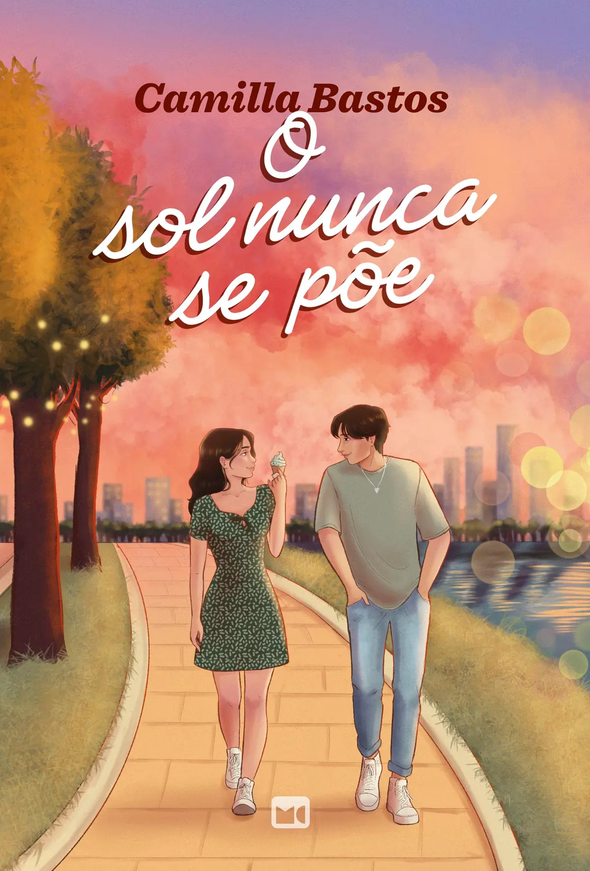 O sol nunca se põe ― Romance young adult, com marca-página