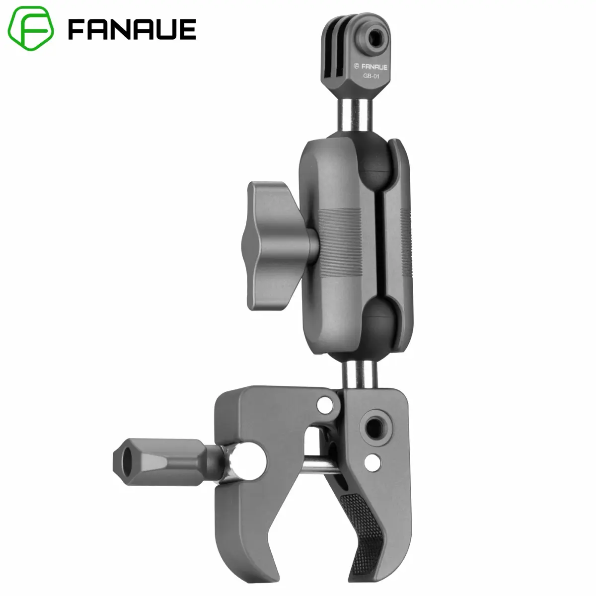 Suporte para Câmera de Ação FANAUE, Estabilizador Gimbal para Motocicletas, Bicicletas, ATV, UTV e Acessórios para Scooter Elétrica, Compatível com DJI Osmo 3 - 1