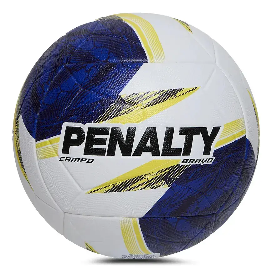 Bola De Futebol De Campo Penalty Bravo Xxi Cor Azul