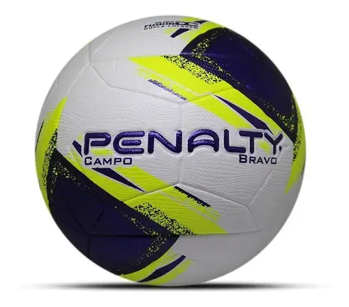 Bola De Futebol De Campo Penalty Bravo Xxi Cor Azul thumbnail 5