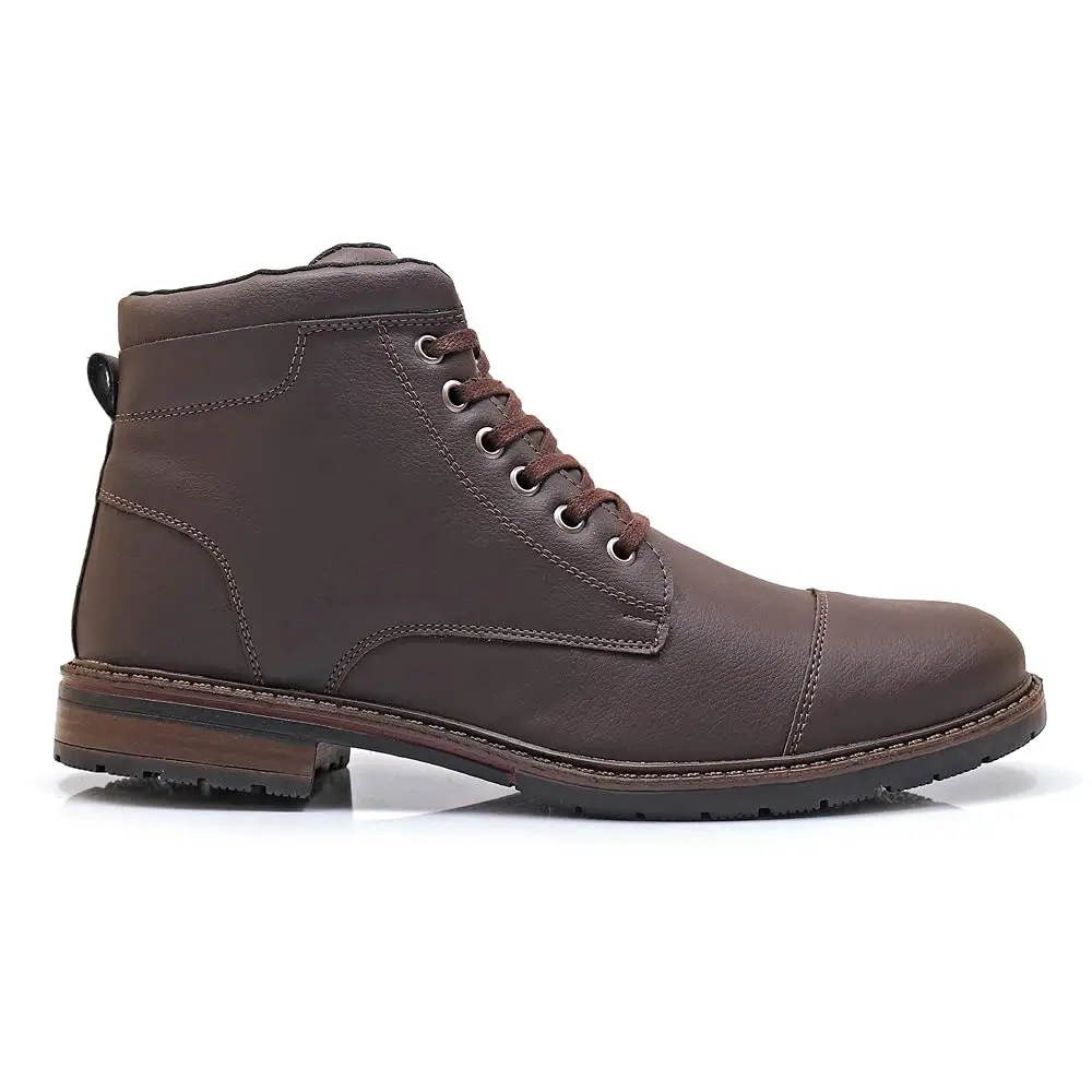Bota Coturno Casual Masculino com Estilo e Conforto - 1