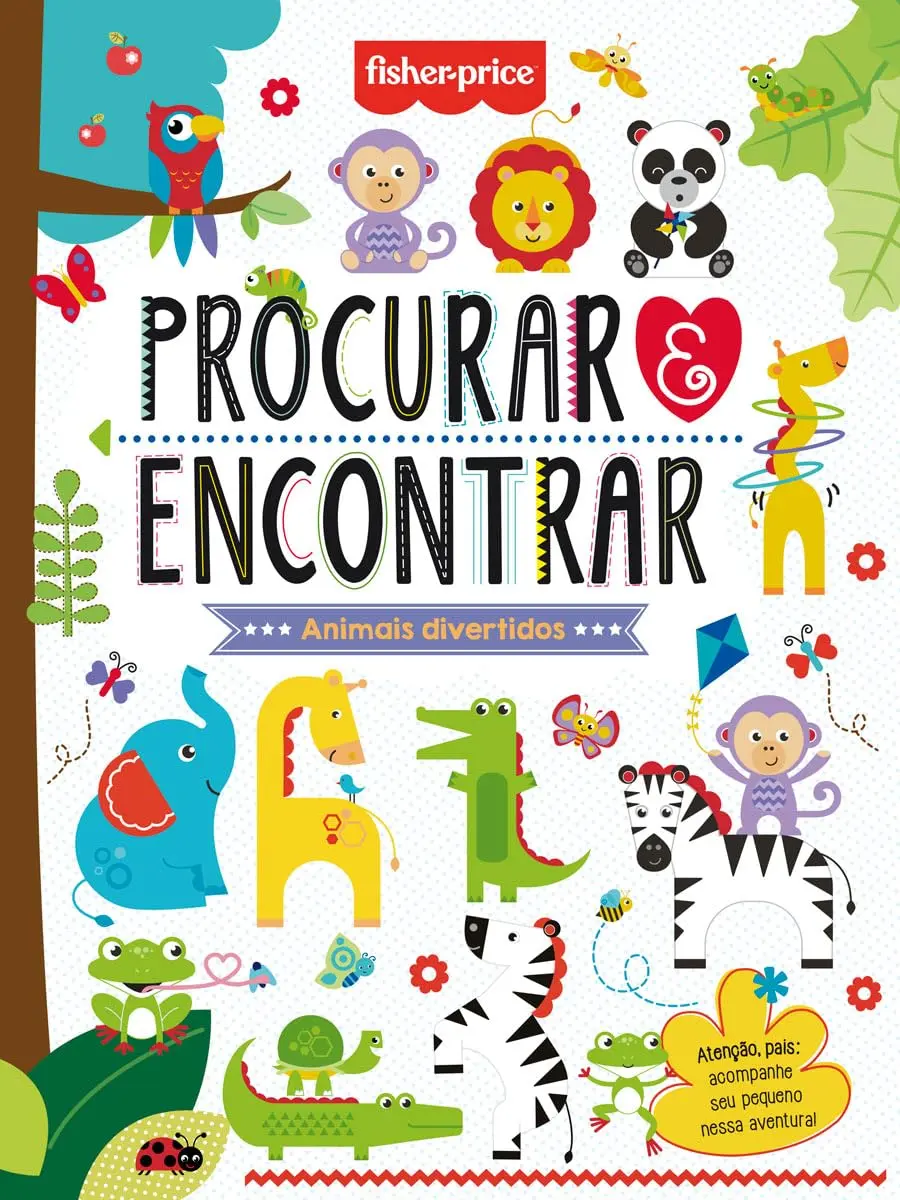 Fisher-Price - Procurar e Encontrar: Animais Divertidos: Outros - 1