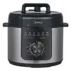 Midea Panela De Pressão Elétrica Preta E Inox 4l - 1