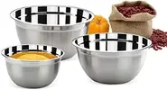 Conjunto 3 Tigelas de Aço Inox Suprema - 1
